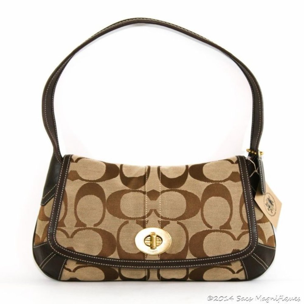 Coach Ergo Signature Flap Purse Shoulder Bag